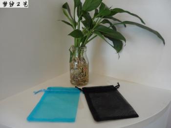 纱袋纱布袋 存储袋 可定做logo 绒布袋 麻布袋11x16