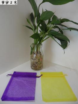 纱袋纱布袋 存储袋 可定做logo 绒布袋 麻布袋11x16