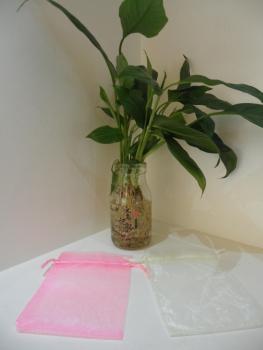 纱袋纱布袋 存储袋 可定做logo 绒布袋 麻布袋11x16