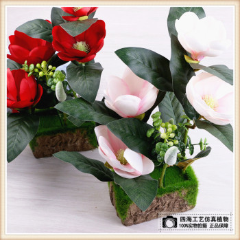 [昙花布艺精品迷你摆件盆栽厂家直销创意仿真花盆景] 昙花布艺精品迷你摆件盆栽厂家直销创意仿真花盆景