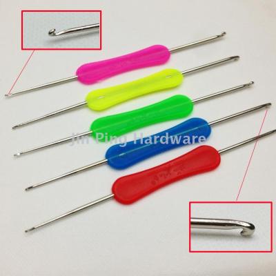 The factory direct direct double head independently installed 16cm crochet knitting needles