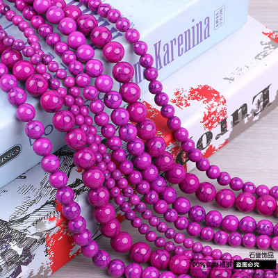 Diy jewelry purple turquoise round bead bracelet beads beads beads of beads beads accessories accessories