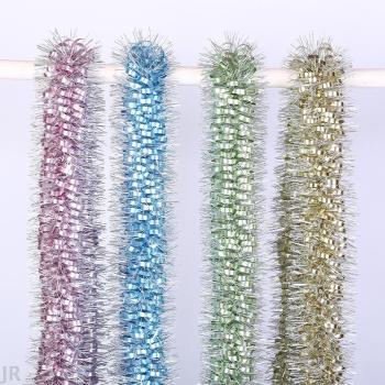 元旦春节装饰品商场喜庆装饰红色拉花小圆条小红条彩带彩条挂饰