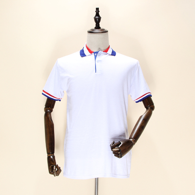 Export to Africa Middle East short sleeve POLO shirts can print logo wholesale advertising shirts.