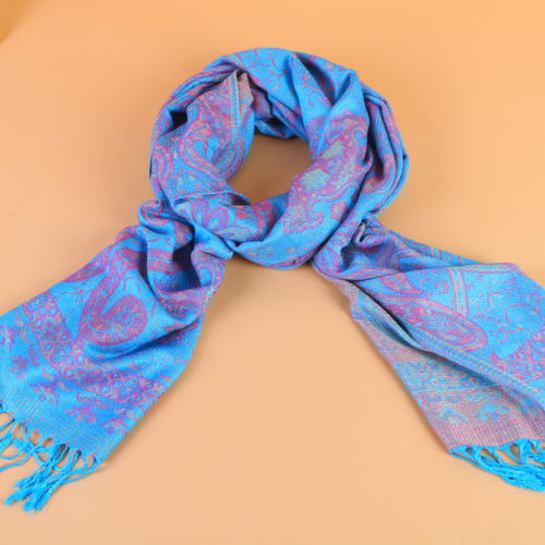 bohemian ethnic pattern spring and autumn new fashion jacquard scarf flower scarf shawl dual-use