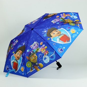 儿童卡通折叠伞 防晒遮阳儿童伞 自动伞