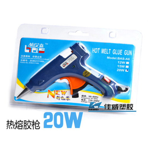 hot melt glue gun 20w small hot melt glue gun bas-a6 wholesale purchase with switch