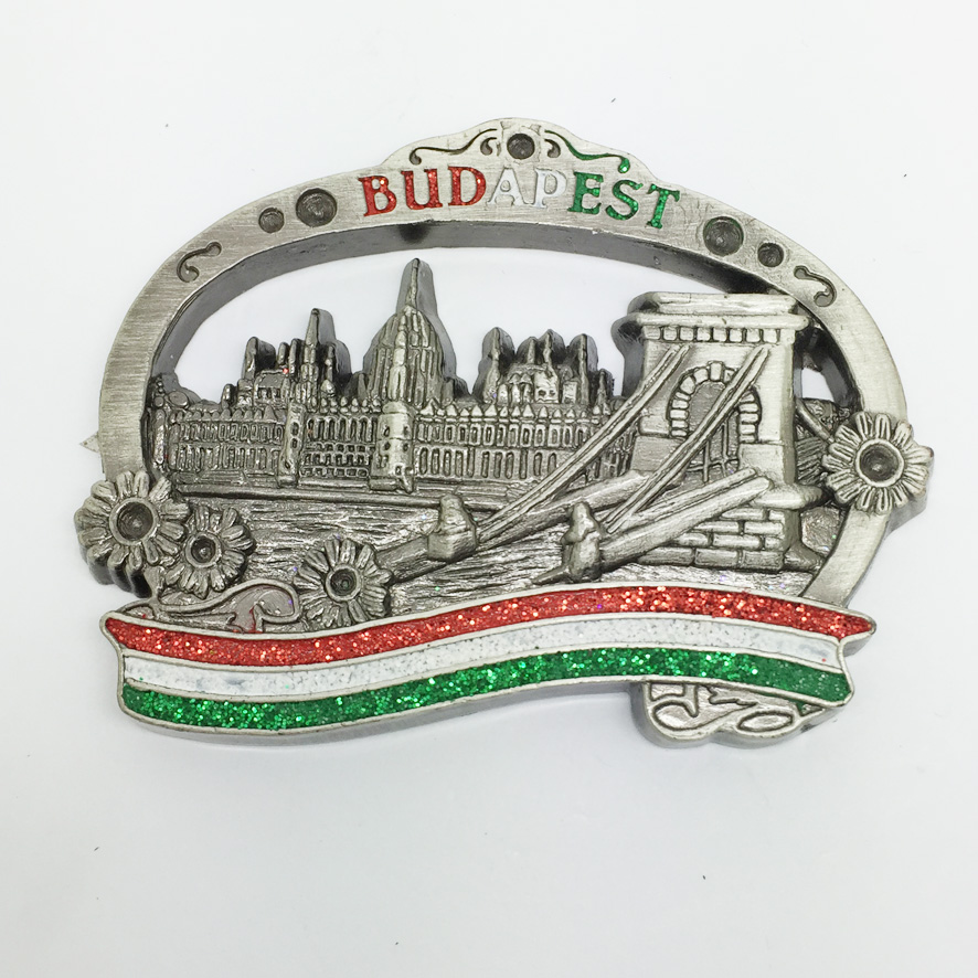 匈牙利布达佩斯市政厅钥匙扣旅游纪念品义乌厂
