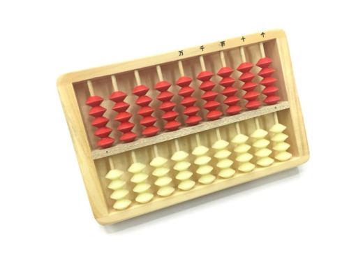 9 beads 9 files wooden abacus student children accounting abacus abacus wooden nine beads abacus abacus abacus