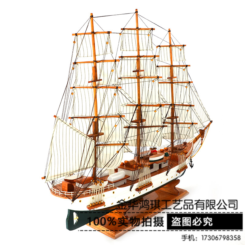 craftship,craftstick sailing crafts large ship model gifts real wood mediterranean