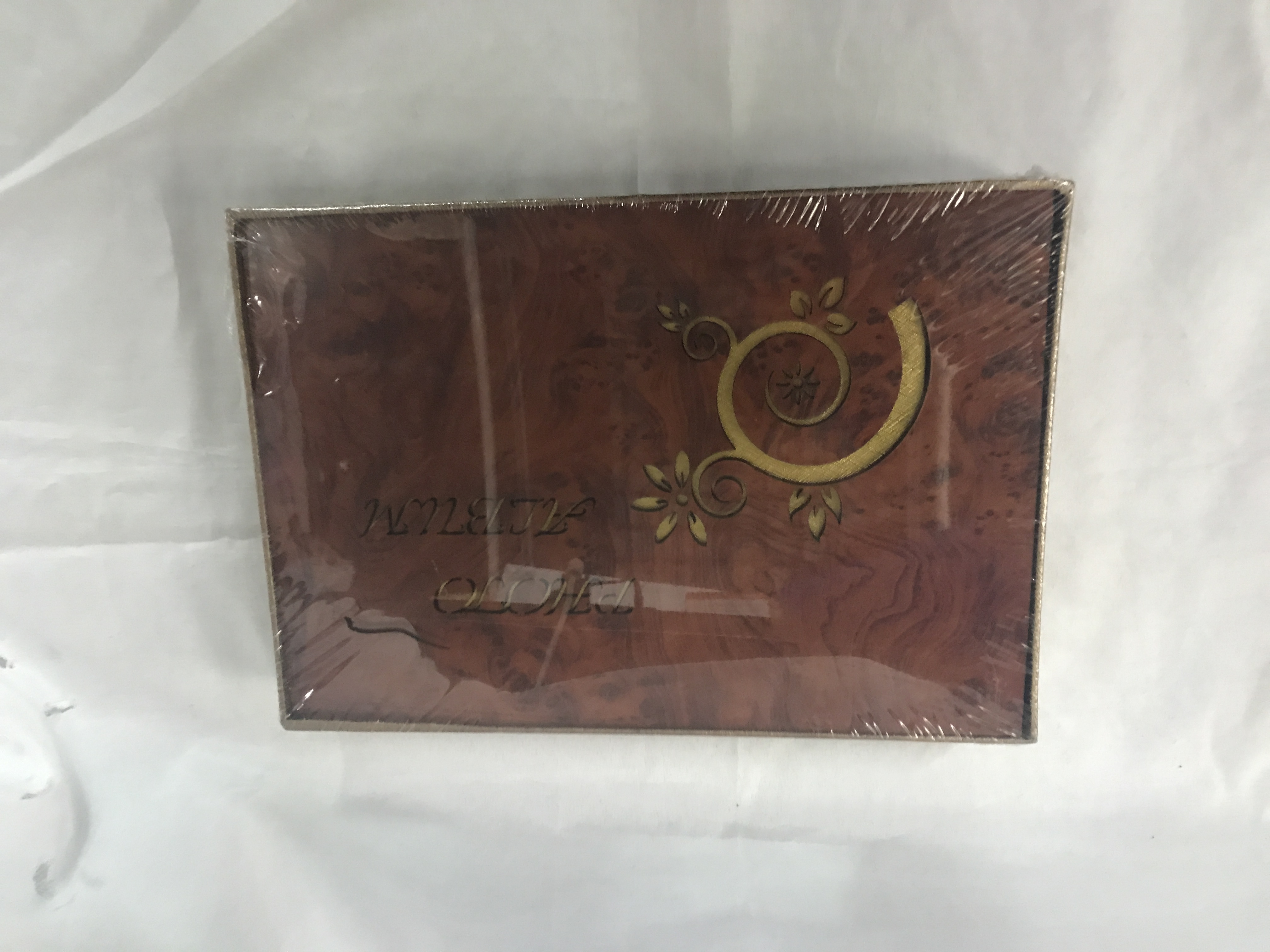 粘胶木制镂空手工diy相册木面相册情侣居家影集Love