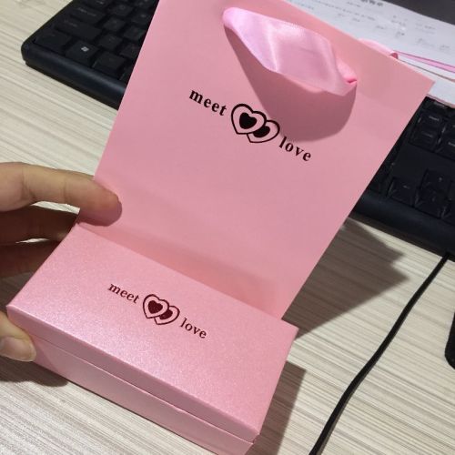 double ring fashion high-end jewelry packaging box
