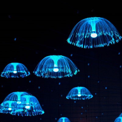 Supply Spring Festival Lantern Jellyfish Fiber Optic Led Spring Festival Lantern Jellyfish Fiber Optic Led Light Outdoor Hotel Landscape Lamp