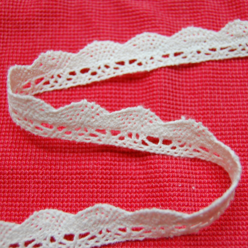 1.7cm exquisite fan-shaped cotton lace oversleeve/clothing/diy handmade fabric accessories