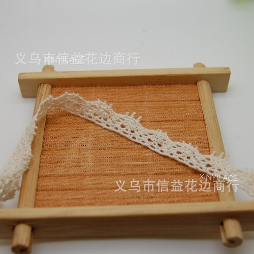 1.0cm Exquisite Cotton Thread Cotton Lace Children‘s Clothing/Home Textile Fabric/Rattan Products Accessories