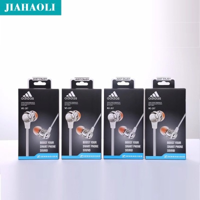 Jhl-ej008 earphone headphone heavy bass PVC material call earphone universal..