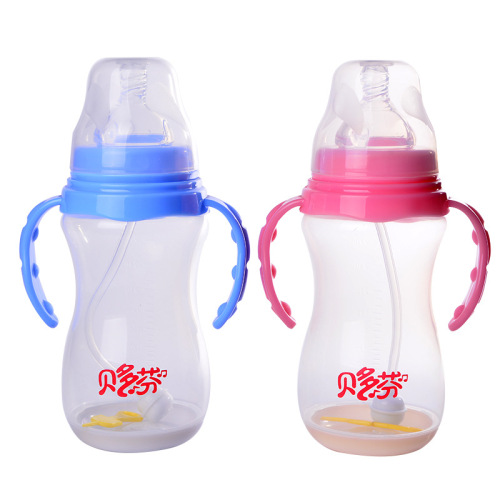 [honey baby] wide mouth feeding bottle wholesale drop-resistant wide mouth feeding bottle pp feeding bottle manufacturer baby feeding bottle