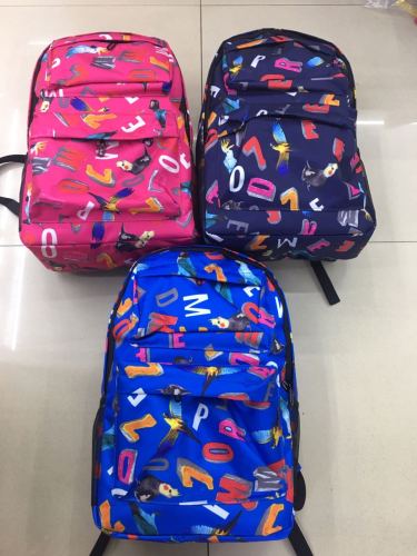 Chenrui Oxford Material Schoolbag Three-Color Spot 
