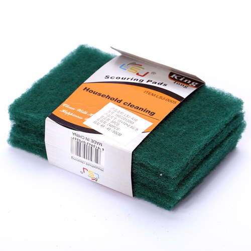 Hot Selling Practical Scouring Pad Five-Piece Rag Kitchen Magic Decontamination Oil-Free Lint-Free Stall Supply Wholesale