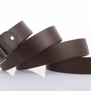 2018热销新款商务男士皮带四公分边线裤腰带