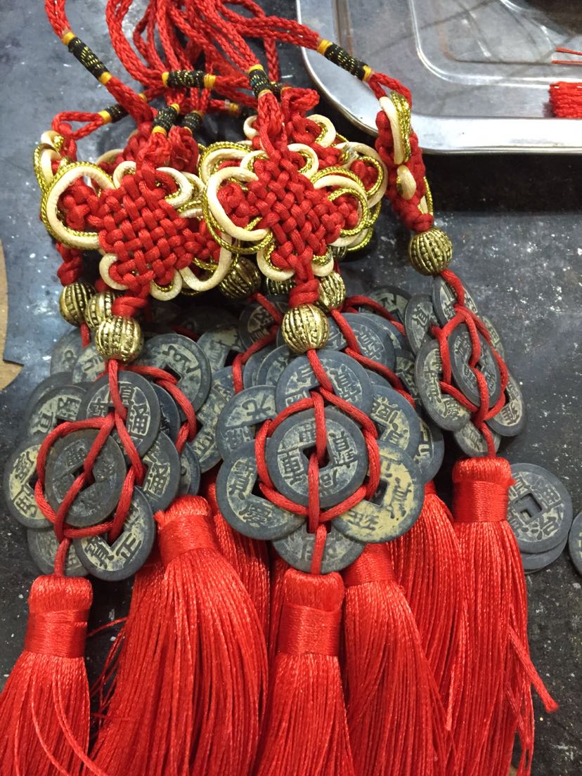 中公工艺 全铜五帝钱 仿古五帝钱挂件