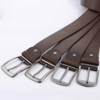 2018热销新款商务男士皮带四公分边线裤腰带