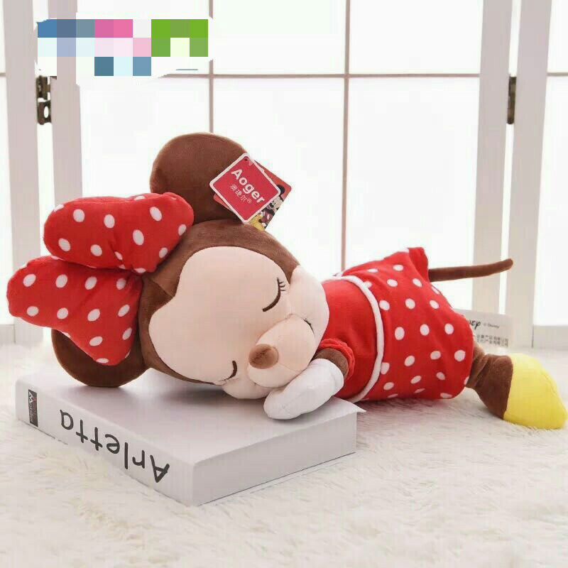 奥杰尔正版趴趴梦香米奇米妮公仔多爱毛绒玩具娃娃儿童生日礼物