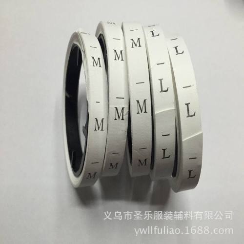 supply s-xxxxxl number mark spot washed label clothing woven label collar lable trademark can be customized