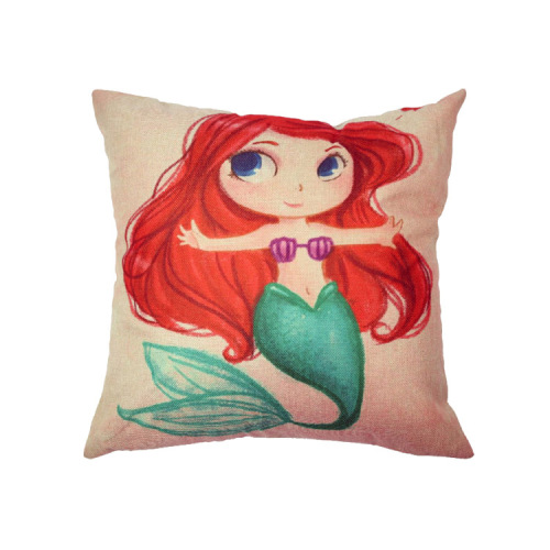 New Cartoon Mermaid Cushion Case
