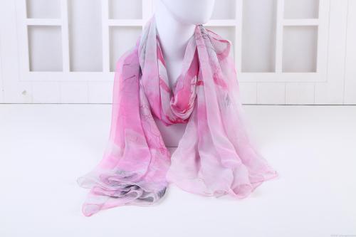 bright style high quality gorgeous beautiful colorful spinning silk scarf novel style shawl scarf long scarf