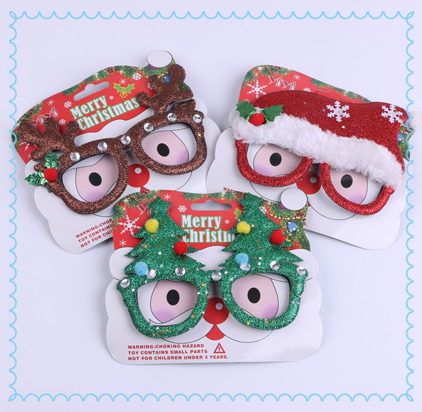 圣诞节派对舞会装饰搞怪眼镜