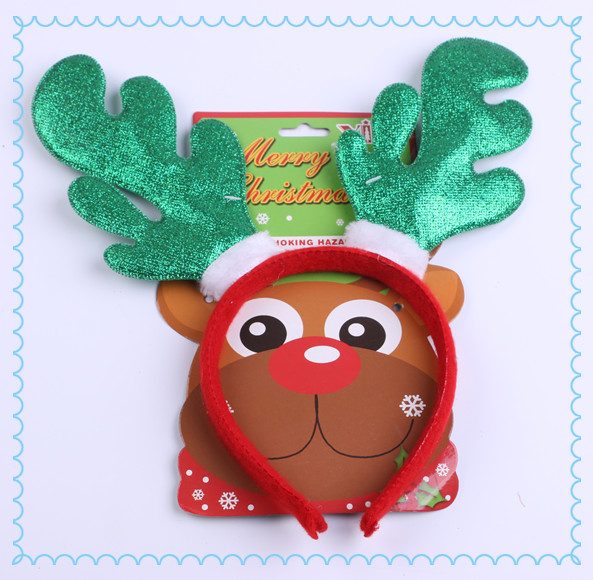 圣诞节装饰用品道具发头扣头饰圣诞鹿角