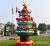 Foster air mold factory direct sale inflatable activity fixed cartoon Santa Christmas tree air model