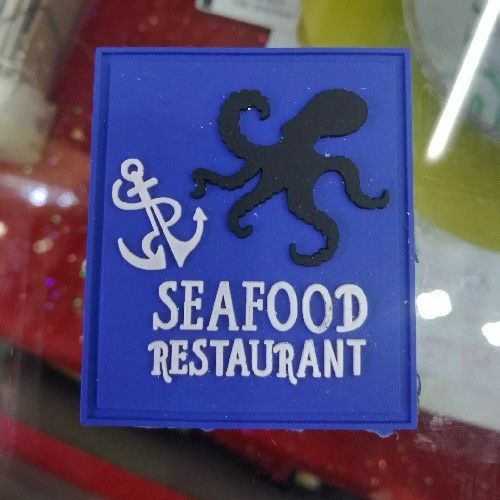 Plastic PVC Rubber Seal Octopus Logo Cloth Label Woven Label Leather Label Clothing accessories Label