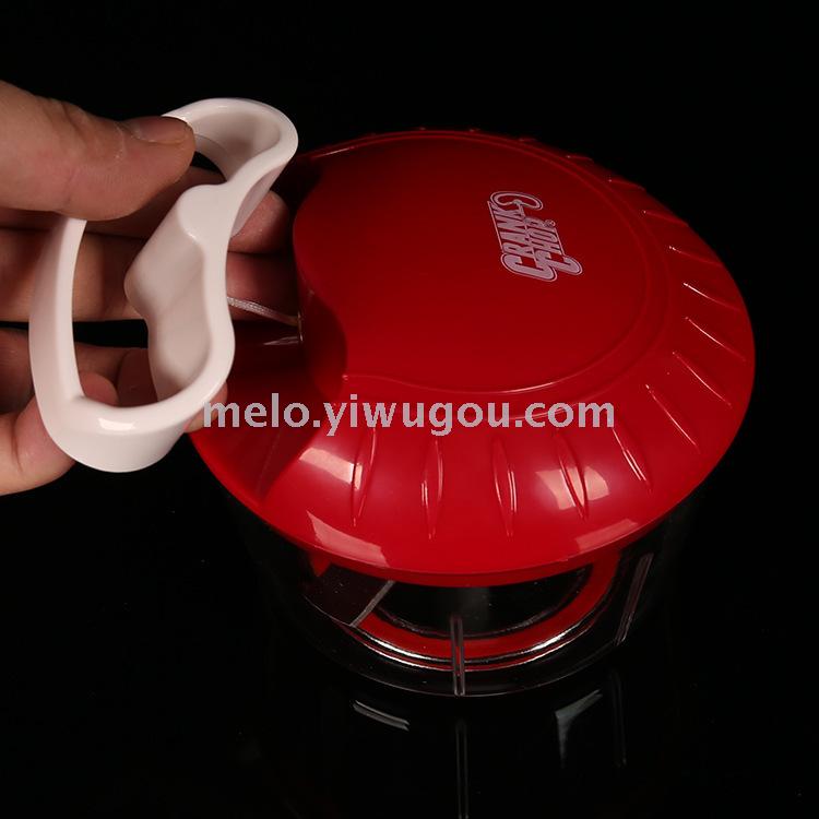 Supply CRANK CHOP multi-function hand-pulled rope cutter meat grinder  shredder vegetables machine.