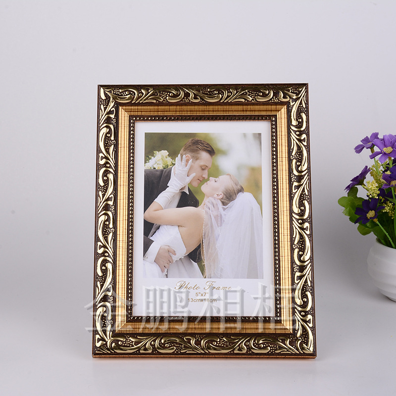 木纹相框摆台7寸5 6 8 10 12 16 20 28寸相片架创意儿童画框