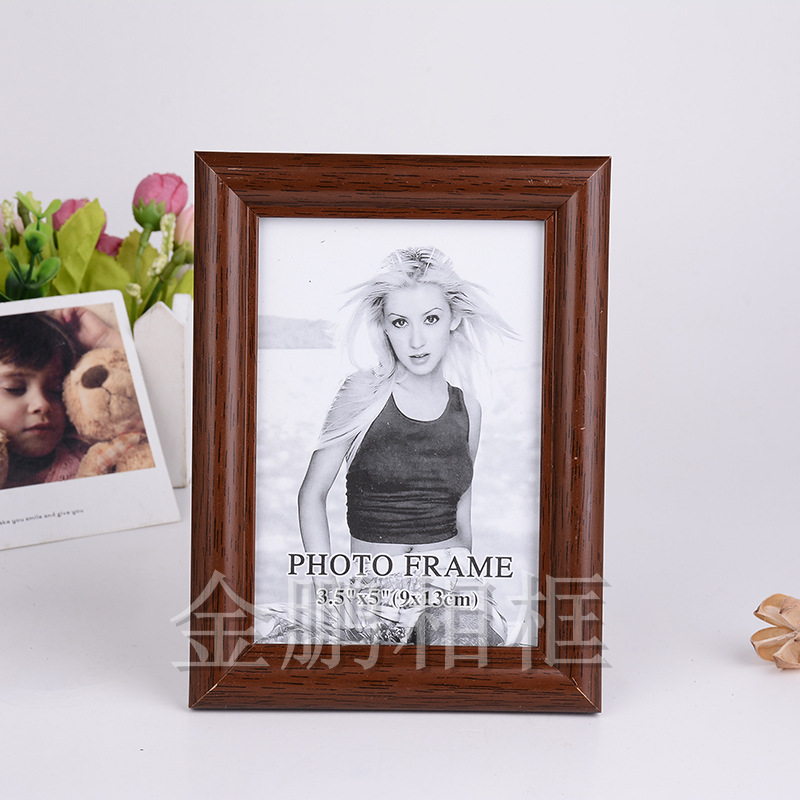 美式复古创意3寸6寸7寸相框摆台 画框组合相架画框大尺寸批发