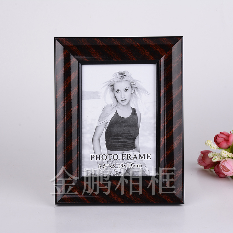 欧式做旧6寸7寸10寸实木相框摆台 美式乡村创意家居装饰复古相框