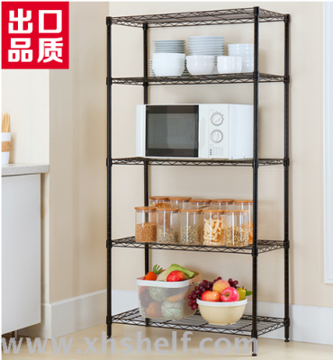 Classic multi - functional five - storey kitchen shelves rack shelves.