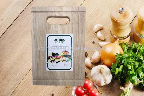 natural wood cutting board double-sided wood board solid wood thickened cutting board vegetable bread cheesecake pizza steak