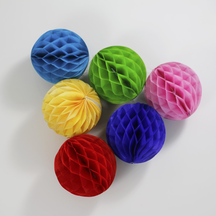 纸蜂窝球 婚礼派对装饰蜂窝球灯
