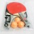 Manufacturer's direct selling OULITE table tennis bat 1171 with a net frame 7 mm laminated color handle and rubber 