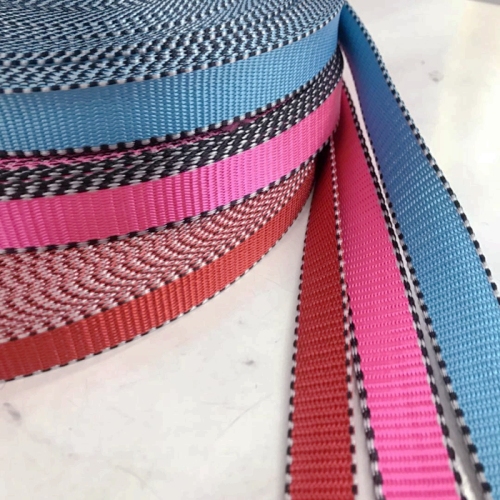 ordinary pet rope dog leash dog chain nylon black and white belt ordinary thread belt factory direct sales