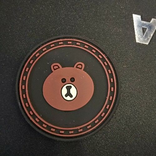 bosch trademark accessories epoxy rubber label leather label bear brown bear plastic trademark