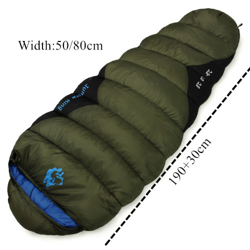 sled dog factory direct sales new outdoor camping sleeping bag 1.5kg mummy sleeping bag warm sleeping bag