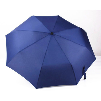 男士高档商务折叠伞 弯柄雨伞 全自动开黑色三