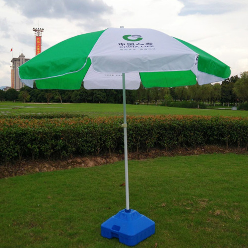 48-inch rain-proof oxford cloth life insurance outdoor umbrella with table advertising promotion beach umbrella umbrella wholesale