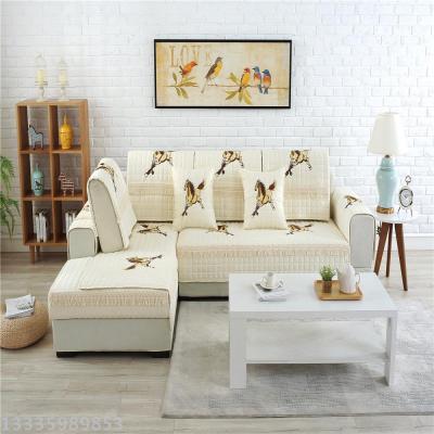 Supply All Cotton Cloth Upholstery Sofa Cushion Covers All Cotton Cloth Upholstery Sofa Cushion Covers The Four Seasons General Anti Slip