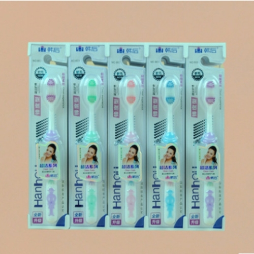 Toothbrush Wholesale Hanhoo 803（30 PCs/Box） Fengdu Adult Soft-Bristle Toothbrush