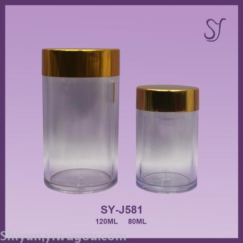 120ml 80ml straight cylinder full penetration cream packaging can
